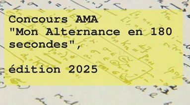 Mon alternance en 180 secondes – Première édition